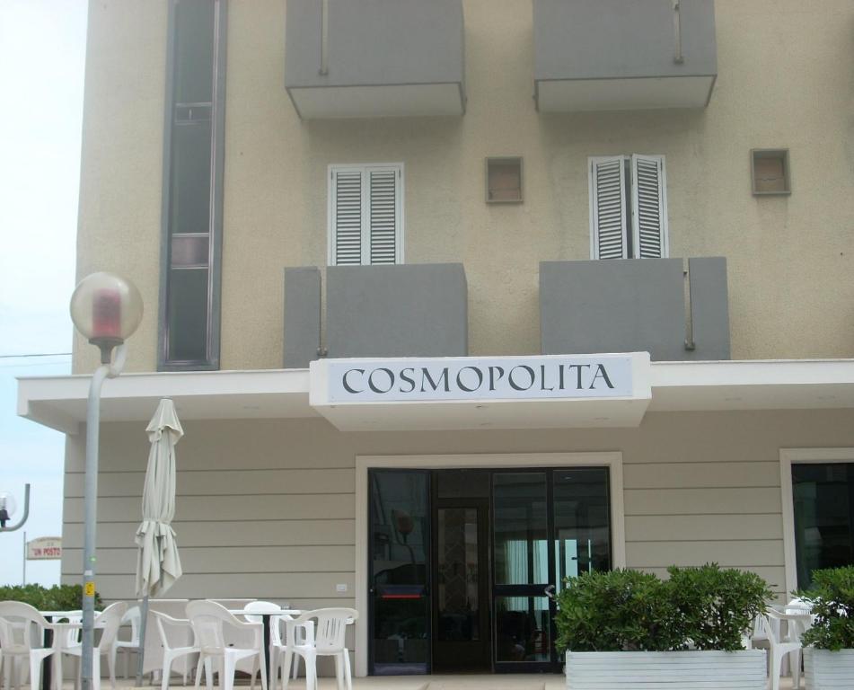 Hotel Cosmopolita Rimini Exterior foto
